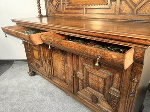 A Quarter Sawn Arts And Crafts Sideboard In The Style Of Gillows c.1890