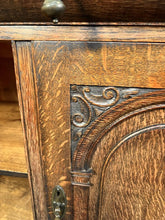 Load image into Gallery viewer, A Quarter Sawn Arts And Crafts Sideboard In The Style Of Gillows c.1890