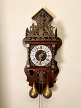 Load image into Gallery viewer, A Vintage Zaanse Clock Crafted Circa 1960 By Wuba (Warmink) From The Netherlands