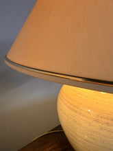 Load image into Gallery viewer, A Matching Pair Of Beautiful Polished Stone Effect Table Lamps