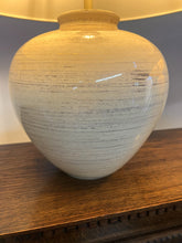 Load image into Gallery viewer, A Matching Pair Of Beautiful Polished Stone Effect Table Lamps