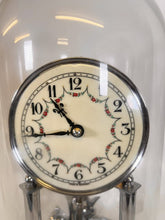 Load image into Gallery viewer, Roma Germany Anniversary Clock Complete With Original Glass Dome