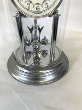 Load image into Gallery viewer, Roma Germany Anniversary Clock Complete With Original Glass Dome