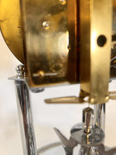 Load image into Gallery viewer, Roma Germany Anniversary Clock Complete With Original Glass Dome