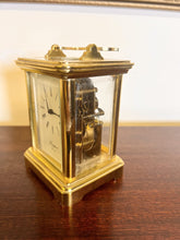 Load image into Gallery viewer, An English Brass Striking Carriage Clock By ‘Rapport Of London’ Circa 1920