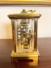 Load image into Gallery viewer, An English Brass Striking Carriage Clock By ‘Rapport Of London’ Circa 1920