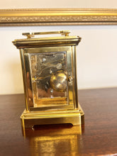 Load image into Gallery viewer, An English Brass Striking Carriage Clock By ‘Rapport Of London’ Circa 1920