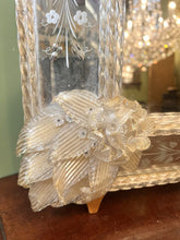 Load image into Gallery viewer, A Stunning Venetian Mirror With Etched And Cut Glass Decoration And Shaped Flowers To The Corners