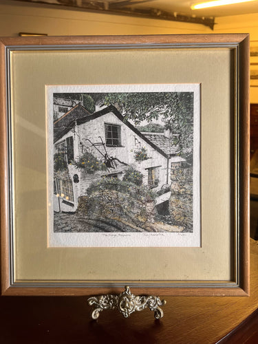 “The Forge Polperro” Painted By John Bandrick Of Penzance