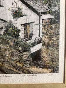 “The Forge Polperro” Painted By John Bandrick Of Penzance