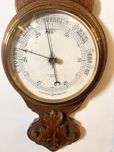Load image into Gallery viewer, George III Mahogany Banjo Barometer By J J Lockwood Preston