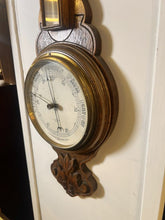 Load image into Gallery viewer, George III Mahogany Banjo Barometer By J J Lockwood Preston