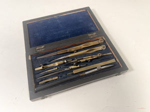 A Fine Victorian Magazine Case Of Drawing Instruments