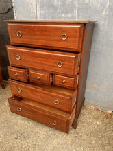 Load image into Gallery viewer, A Very Stylish Mid Century Stag Minstrel Tall Boy