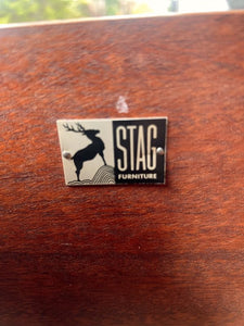 A Very Stylish Mid Century Stag Minstrel Tall Boy