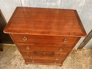 A Very Stylish Mid Century Stag Minstrel Tall Boy