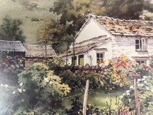 Load image into Gallery viewer, A Fabulous Painting By Judy Boyes “Underhelm Cottage Grasmere” Pencil Signed Lower Right