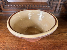 Load image into Gallery viewer, A Large Antique French Glazed Dairy Bowl Circa 1890