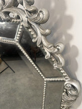 Load image into Gallery viewer, Classic French Style Venetian Mirror With Decorative Crest