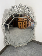Load image into Gallery viewer, Classic French Style Venetian Mirror With Decorative Crest