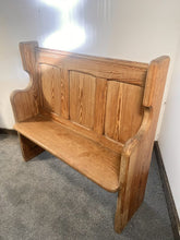 Load image into Gallery viewer, A Neatly Proportioned Antique Pitch Pine Pew