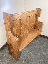 Load image into Gallery viewer, A Neatly Proportioned Antique Pitch Pine Pew