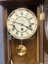 Load image into Gallery viewer, A Wm Widdop Westminster Chiming Wall Clock