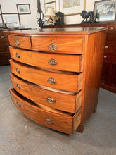 Load image into Gallery viewer, A late George III Mahogany Inlaid Bow Fronted Chest Circa 1800