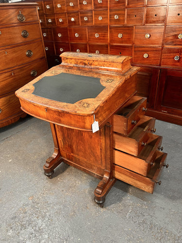 Finest Quality Walnut Davenport Desk, Circa 1870