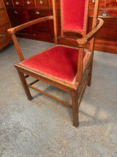 Load image into Gallery viewer, A Rare William Lethaby Mahogany Chair A Wonderful Example Of Arts &amp; Crafts Design