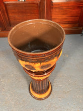 Load image into Gallery viewer, A West German Mid-Century Jardinière With Sunflowers