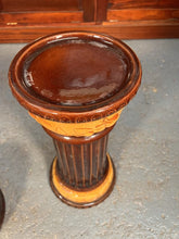 Load image into Gallery viewer, A West German Mid-Century Jardinière With Sunflowers