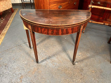 Load image into Gallery viewer, Georgian Demi-Lune Table With Lovely Inlay Work