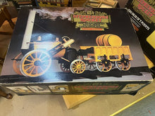 Load image into Gallery viewer, Boxed Hornby Stephenson's Rocket 3 1/2” Gauge Live Steam With Carriage