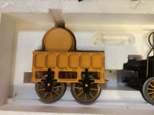 Load image into Gallery viewer, Boxed Hornby Stephenson's Rocket 3 1/2” Gauge Live Steam With Carriage