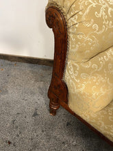 Load image into Gallery viewer, Antique Edwardian Mahogany Rail-Back Chaise Longue (Circa 1901–1910)