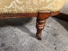 Load image into Gallery viewer, Antique Edwardian Mahogany Rail-Back Chaise Longue (Circa 1901–1910)