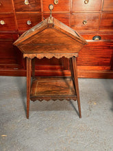 Load image into Gallery viewer, Sheraton Style Glazed Sewing Table – Circa 1890