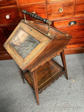 Load image into Gallery viewer, Sheraton Style Glazed Sewing Table – Circa 1890