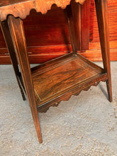 Load image into Gallery viewer, Sheraton Style Glazed Sewing Table – Circa 1890