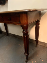 Load image into Gallery viewer, Graceful And Elegant Antique English Writing Desk/Hall Table C1840