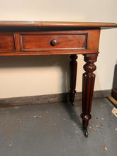 Load image into Gallery viewer, Graceful And Elegant Antique English Writing Desk/Hall Table C1840