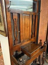 Load image into Gallery viewer, Stunning Victorian Carved Oak Hall Stand – C1880