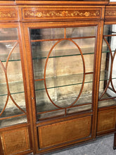 Load image into Gallery viewer, Superb Edwardian Inlaid Mahogany Display Cabinet by Allen &amp; Appleyard of Liverpool