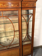 Load image into Gallery viewer, Superb Edwardian Inlaid Mahogany Display Cabinet by Allen &amp; Appleyard of Liverpool