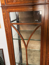 Load image into Gallery viewer, Superb Edwardian Inlaid Mahogany Display Cabinet by Allen &amp; Appleyard of Liverpool