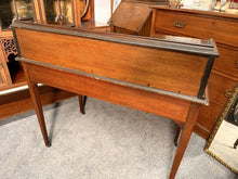 Load image into Gallery viewer, Sheraton Revival Mahogany Inlaid Writing Table / Desk – Circa 1890