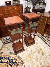 Load image into Gallery viewer, Stunning Pair of Late 19th Century Antique Hardwood Jardinière / Plant Stands