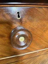 Load image into Gallery viewer, Large Flamed Mahogany Victorian Antique Scottish Chest of Drawers