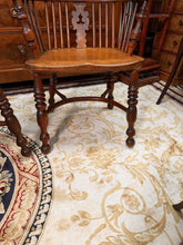 Load image into Gallery viewer, A Stunning Pair of Antique Yew and Elm Spindle-Back Windsor Armchairs